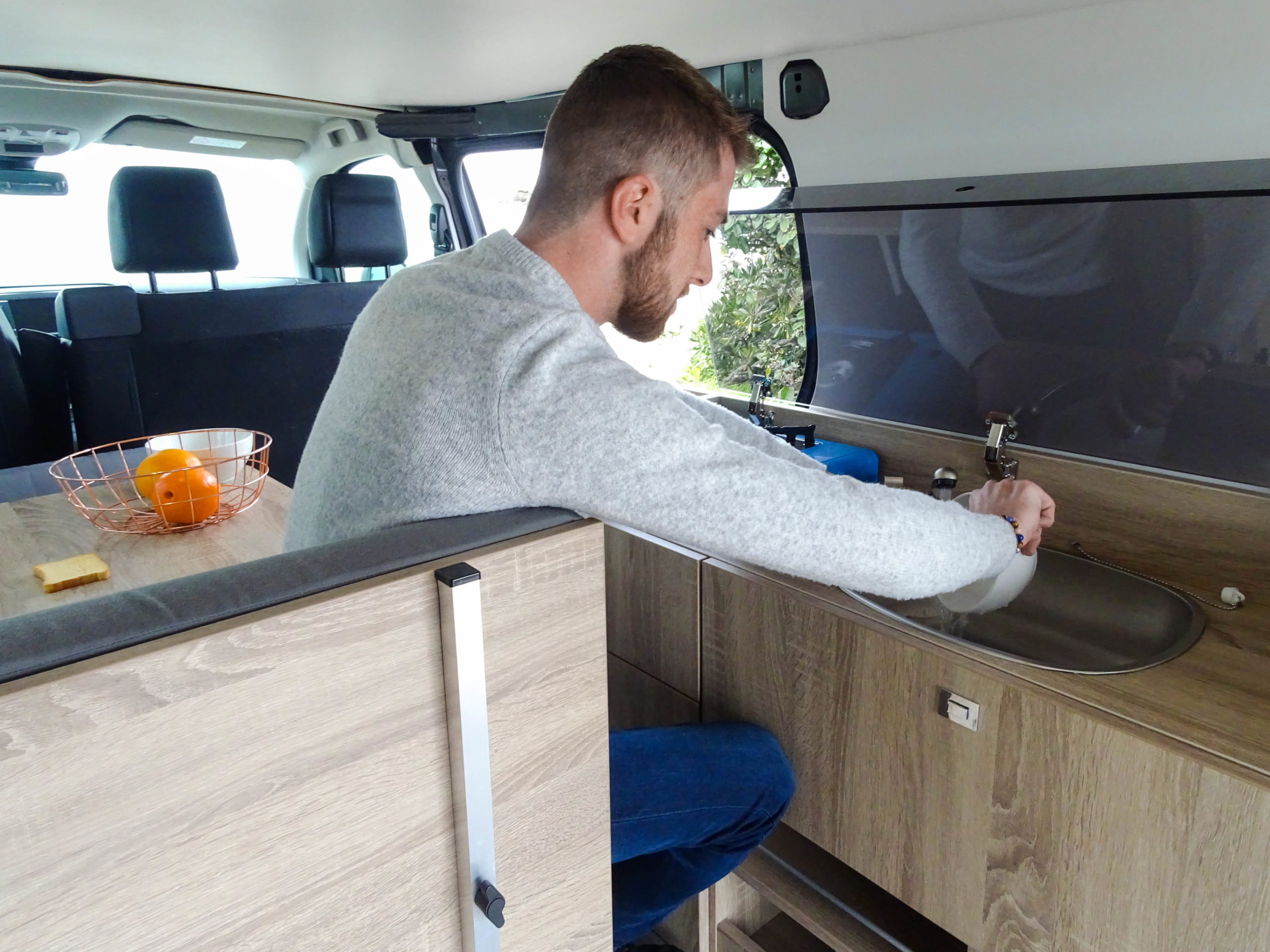 Module Cuisine pour aménagement de fourgons et vans en camping-car