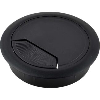 Passe Câble blanc/noir avec perçage